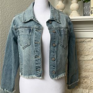 Cropped Jean jacket